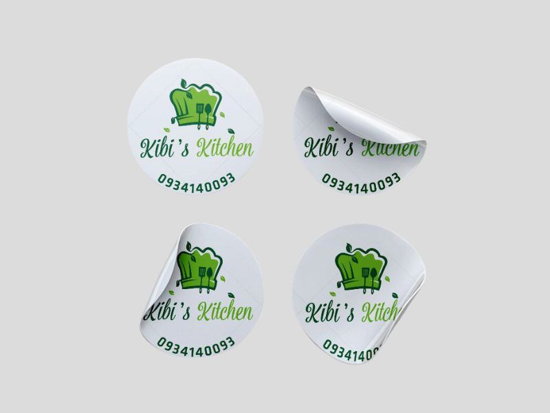 Ứng dụng của In decal nhựa sữa trong logo quán ăn